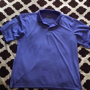 Large periwinkle blue Kirkland performance polo
